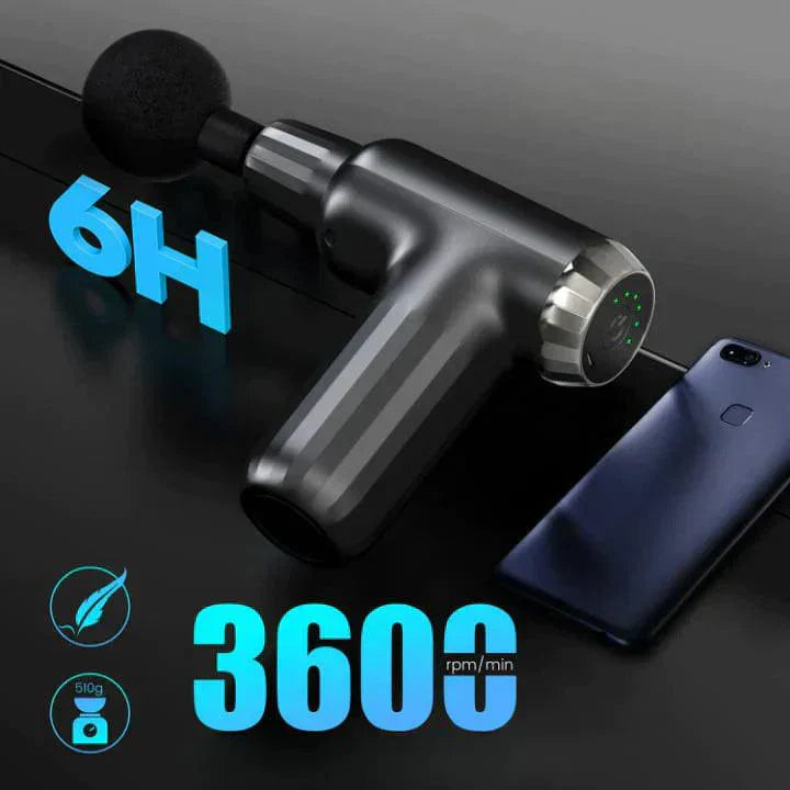 Muscles Massage Gun with 4 Heads FH -820