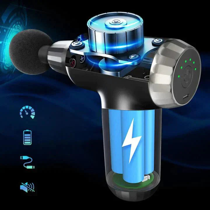 Muscles Massage Gun with 4 Heads FH -820